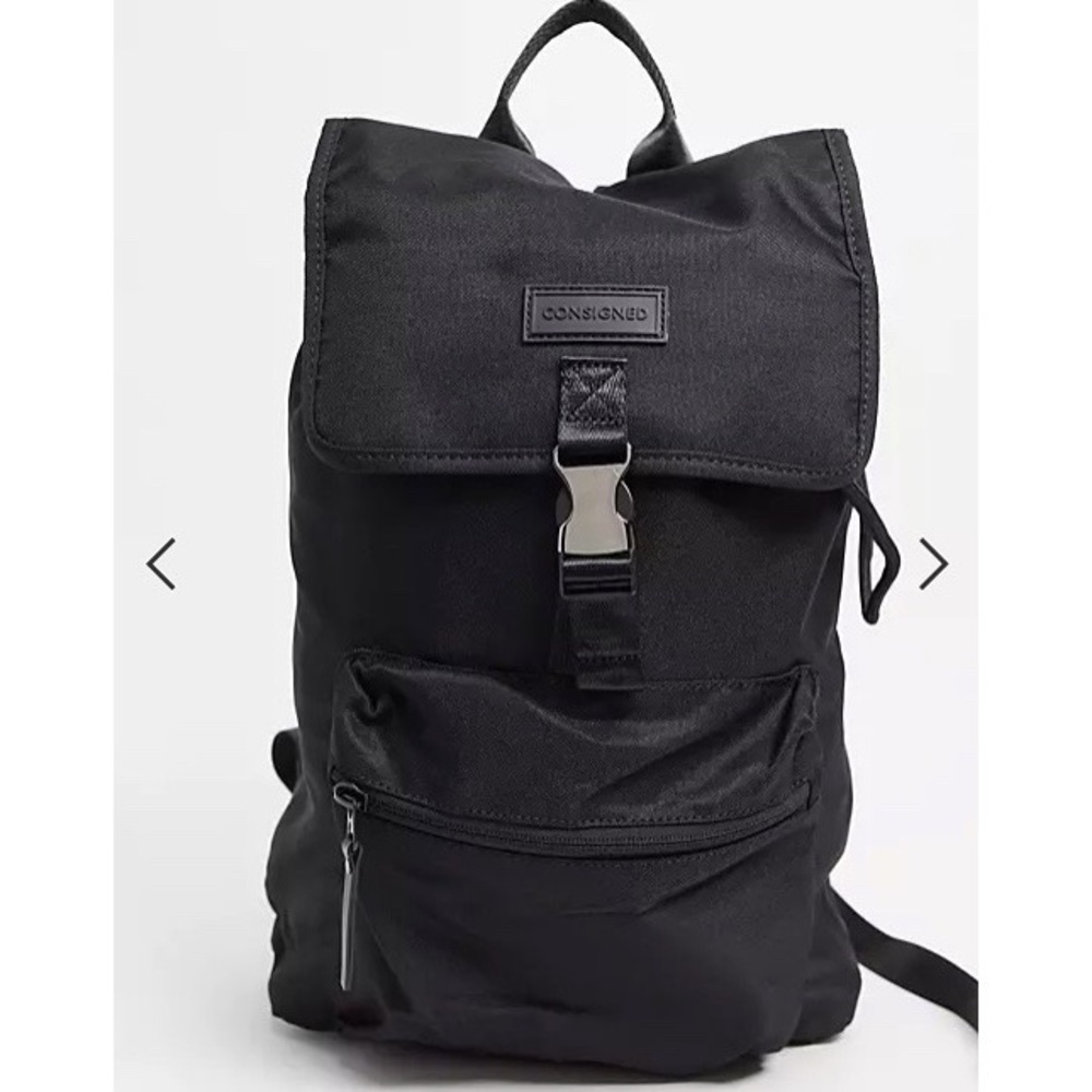 Consigned buckle clip backpack